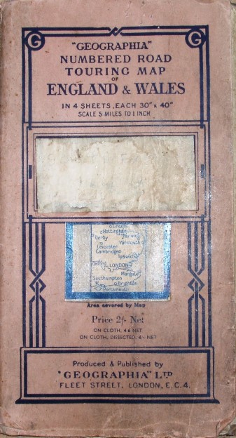 Geographia South Eastern Counties, 1942 cover